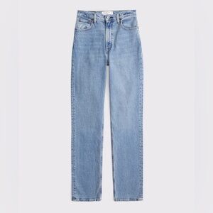 Abercrombie & Fitch The 90s Straight Ultra High Rise Jeans